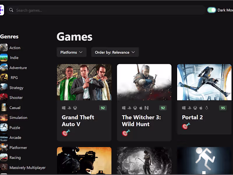 Cover image for GameFinder