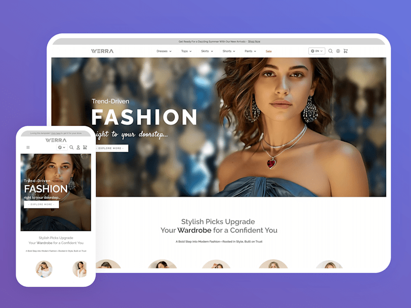 Cover image for Responsive design - Shopify