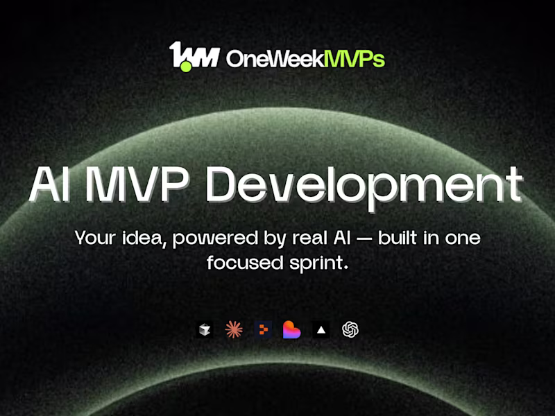 Cover image for AI MVP Development • Applied AI in One Week