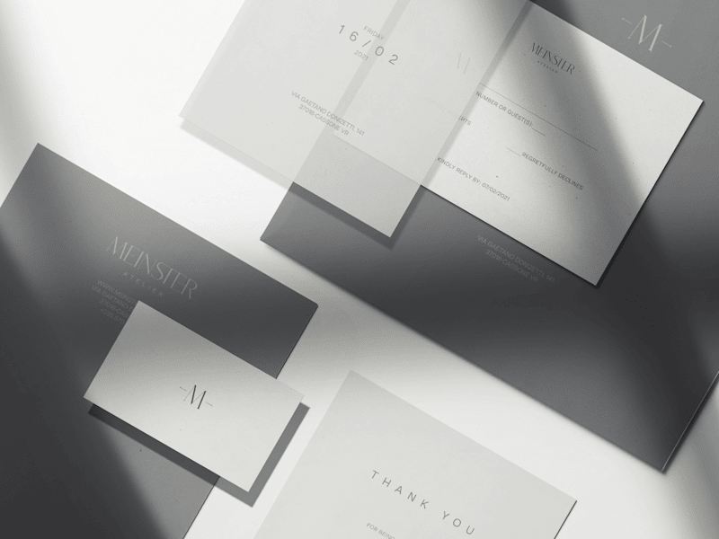 Cover image for Meinster Atelier · Brand Identity