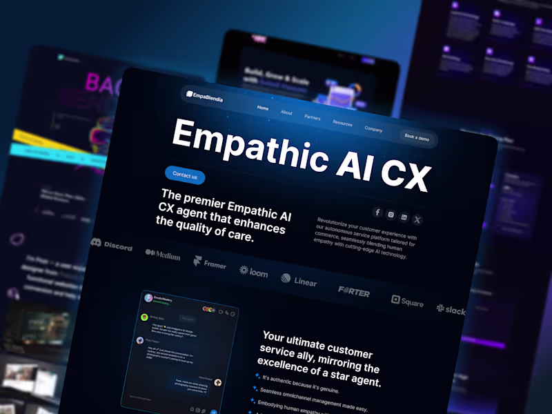 Cover image for Monthly based User-Centric Website Design