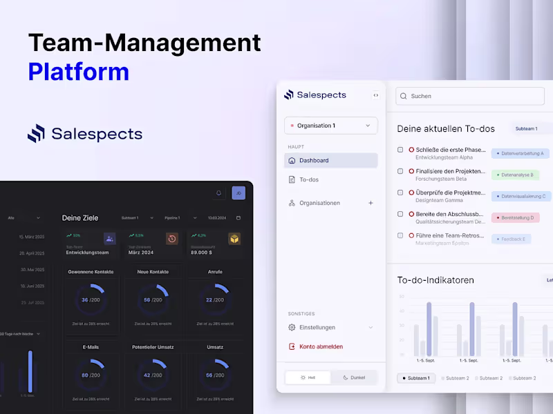 Cover image for Salespects | Team Management Platform
