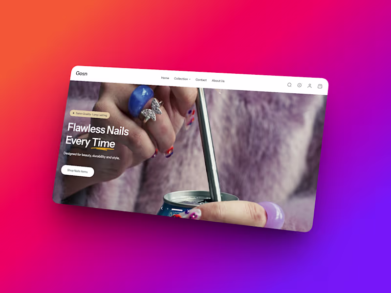 Cover image for Conversion-Focused Shopify Theme Design for Beauty Brand