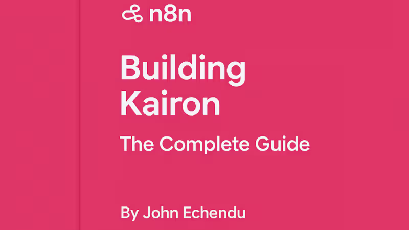 Cover image for The Complete Kairon AI Email Assistant with n8n Guide