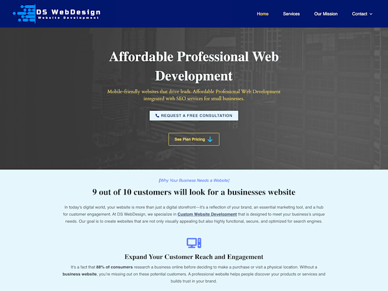 Cover image for DS WebDesign