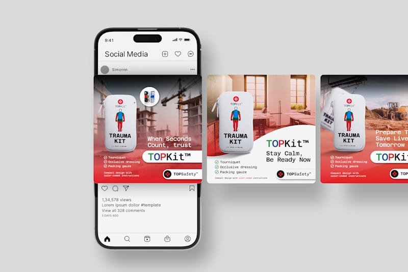 Cover image for TOPKit | Social Media Design