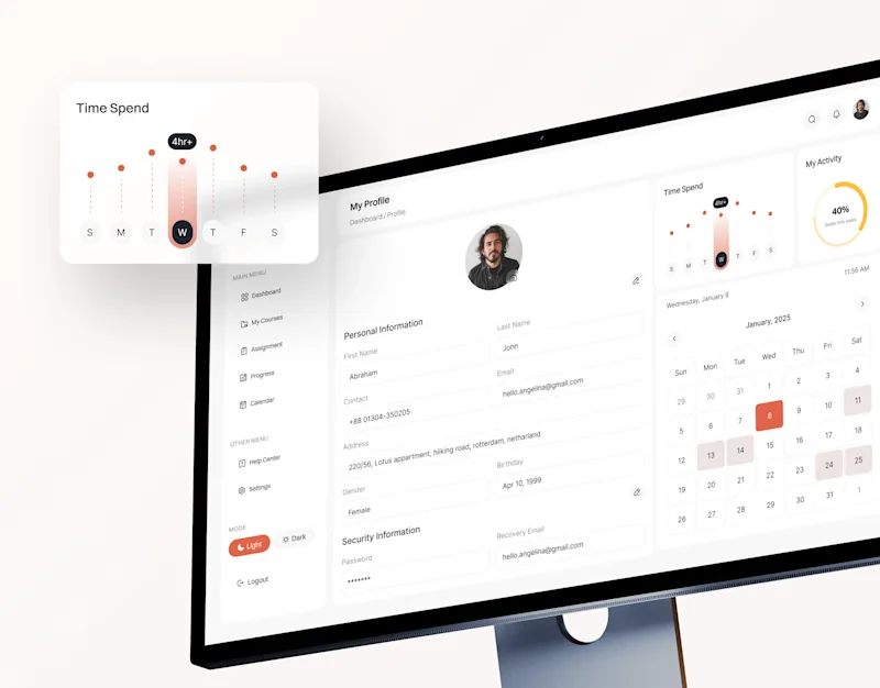 Cover image for Eduhive | E-learning platform Web application
