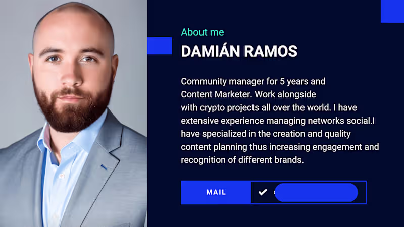 Cover image for Community manager and Social media manager portfolio