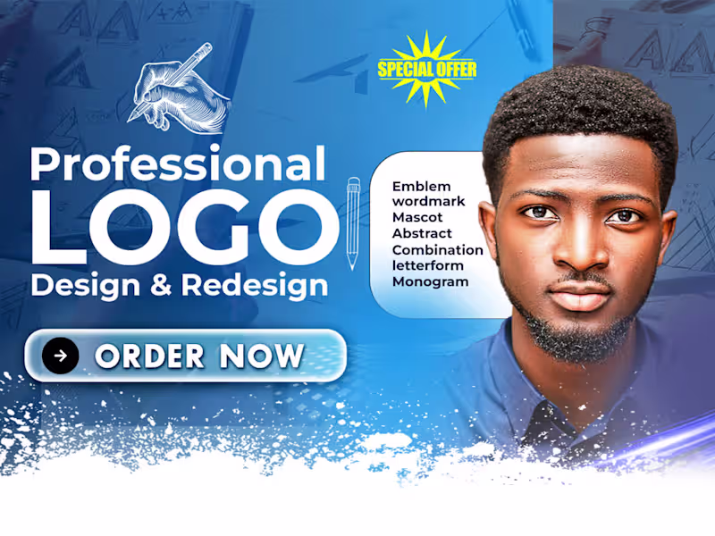 Cover image for  Custom Logo Design |  Business & Brand Identity Design