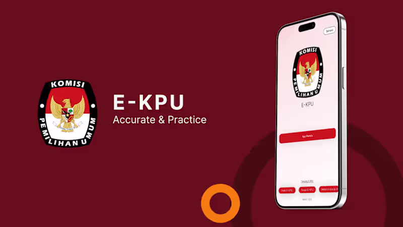 Cover image for UI / UX Design - E-KPU (Election Process)