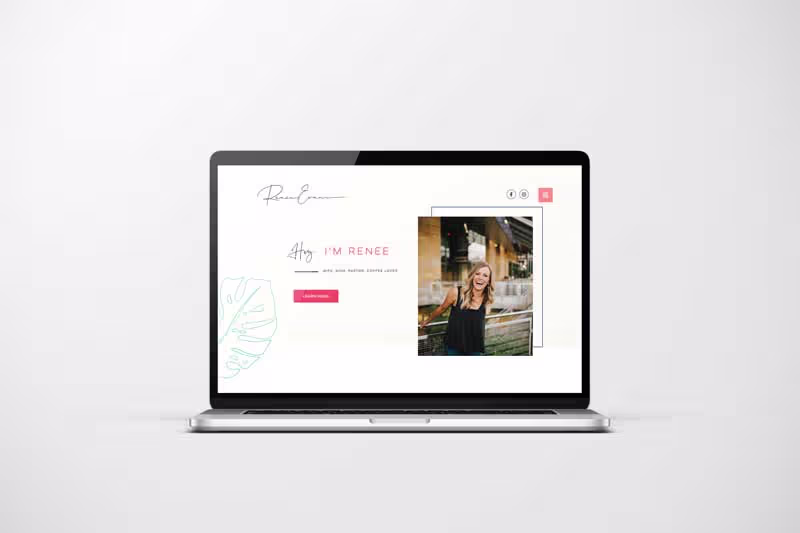 Cover image for Renée Evans Website and Shop Launch