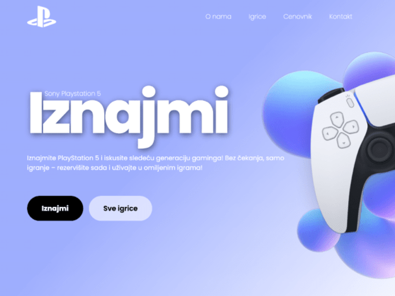 Cover image for Iznajmi PS5