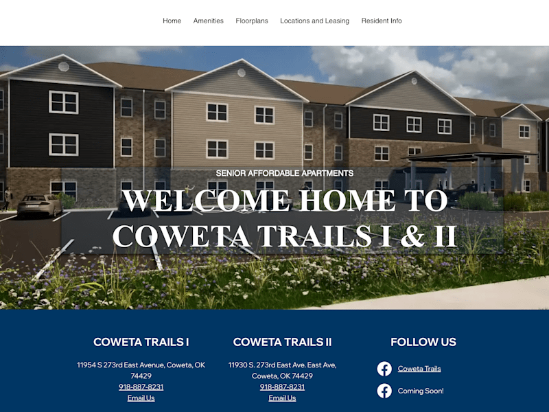 Cover image for Coweta Trails Senior Apartments | Affordable Senior Living for …
