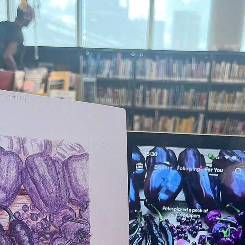 Cover image for Illustration: Purple Peppers
