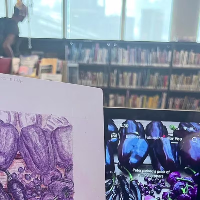 Cover image for Illustration: Purple Peppers