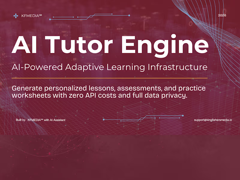 Cover image for Custom AI Tutor