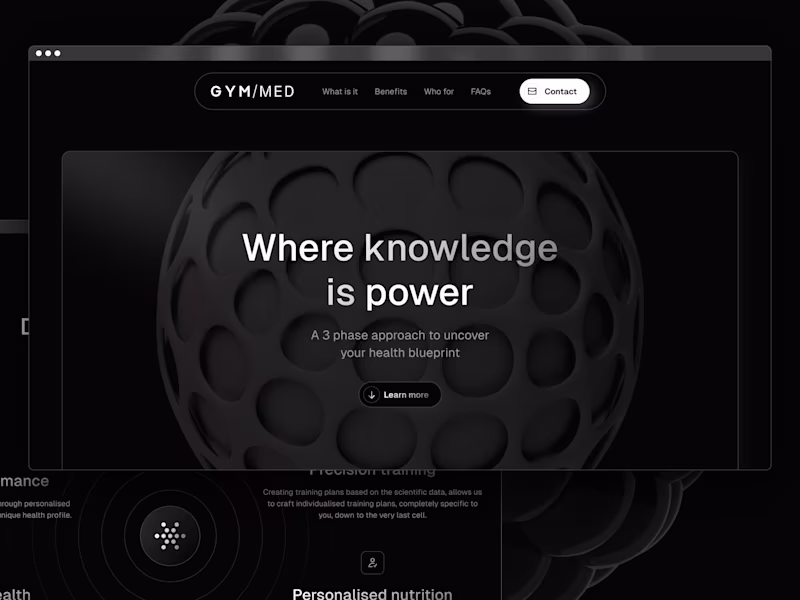 Cover image for Webflow Website / Development