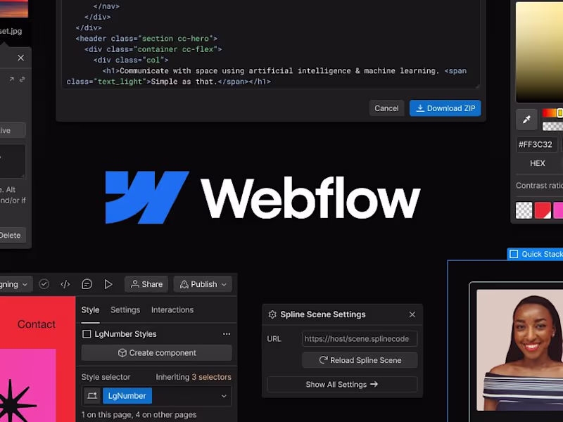 Cover image for Webflow development