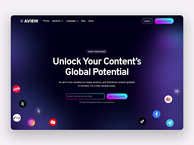 Cover image for Aview - Website Design