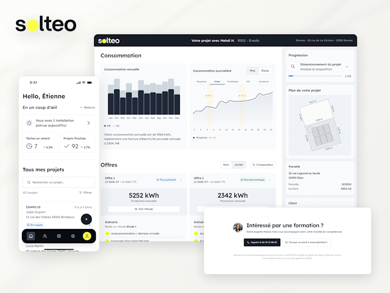 Cover image for UI/UX Design for Solteo