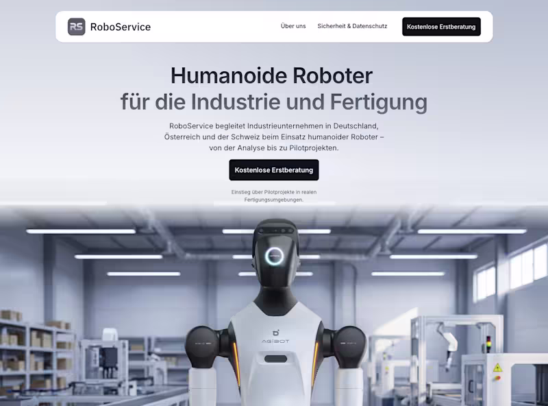 Cover image for RoboService | Webflow Development