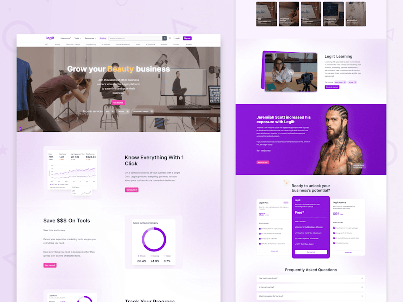 Cover image for Marketplace website development using Laravel