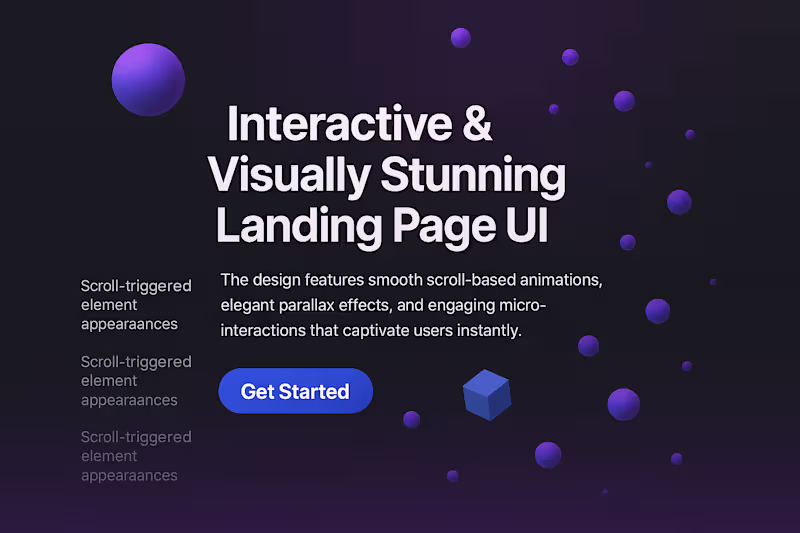 Cover image for Landing Page Development