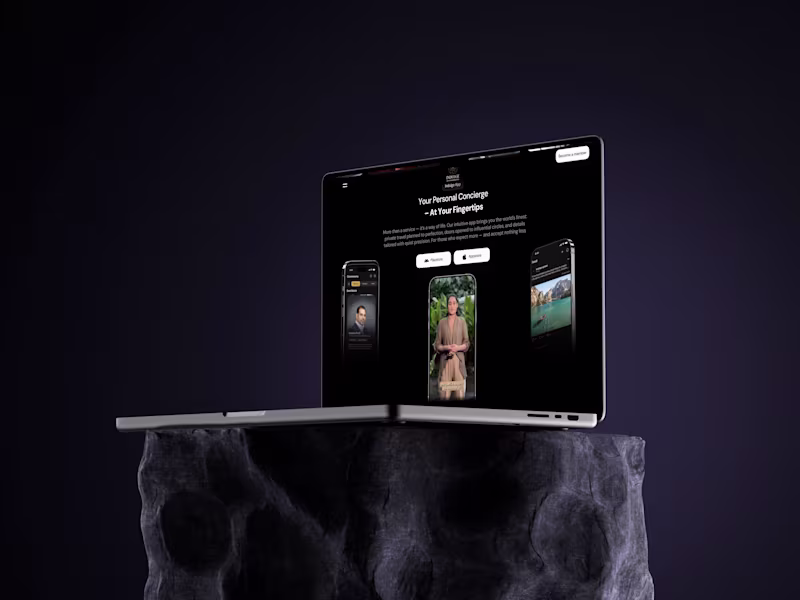 Cover image for Indulge.global Framer site.