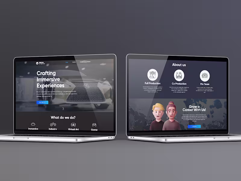 Cover image for [Website Refresh] Virtus Studios 🎮