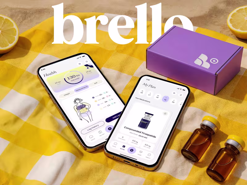 Cover image for HealthCare Mobile App - Weight Loss App - UI/UX Design