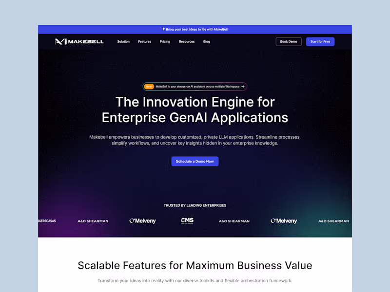 Cover image for AI Chatbot Website Design