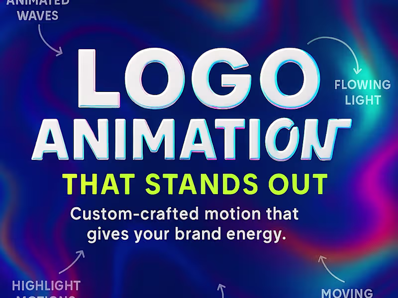Cover image for I will design smooth logo animation for your brand