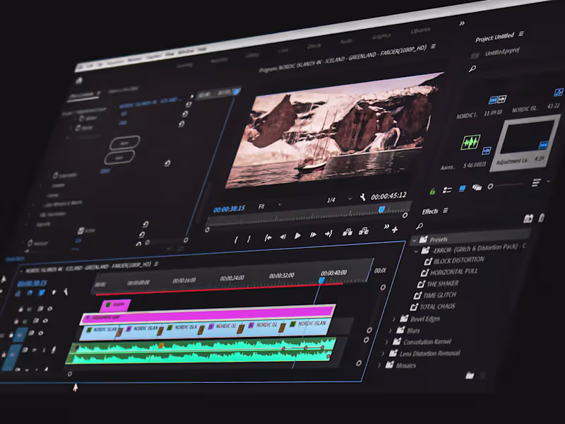 Cover image for Long Form Video Editing