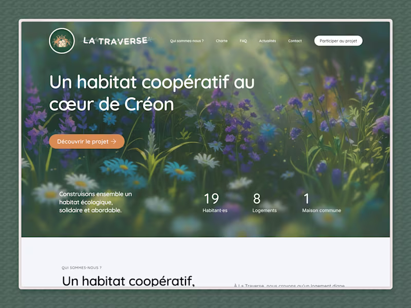 Cover image for Website Design for La Traverse