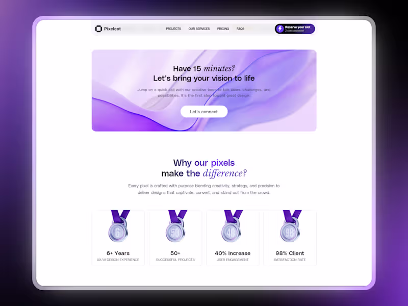 Cover image for Website Design in Figma