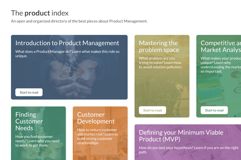 Cover image for The Product Index