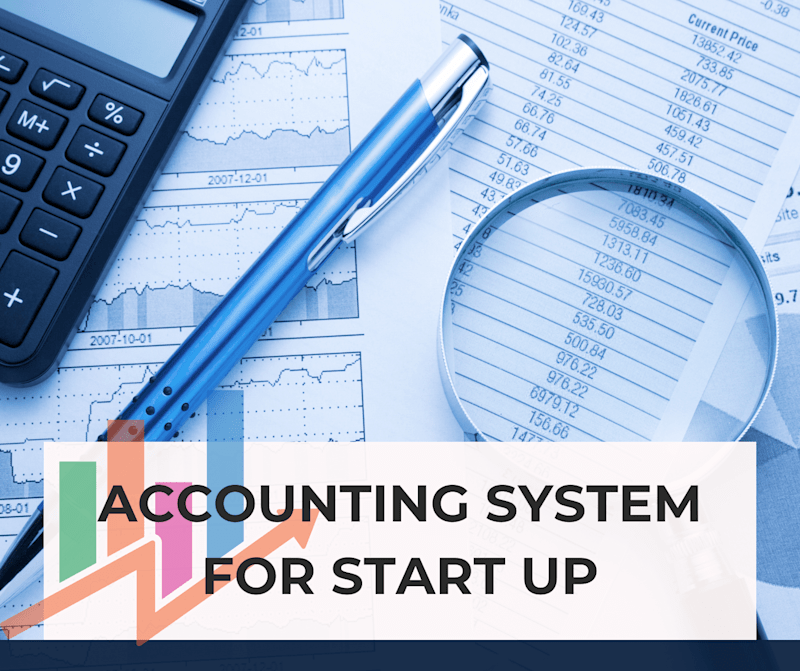 Cover image for Accounting system for star up
