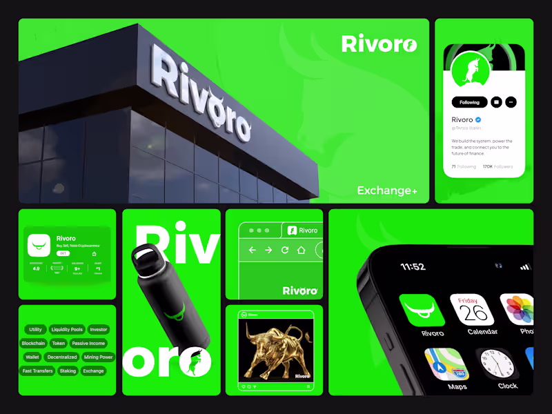 Cover image for Built for the bold side of finance ⚡ Rivoro — a crypto excha...