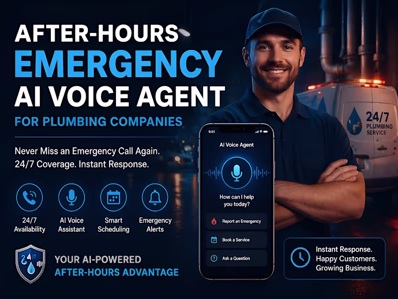 Cover image for Voice AI Triage and Dispatch System for After-Hours Plumbing