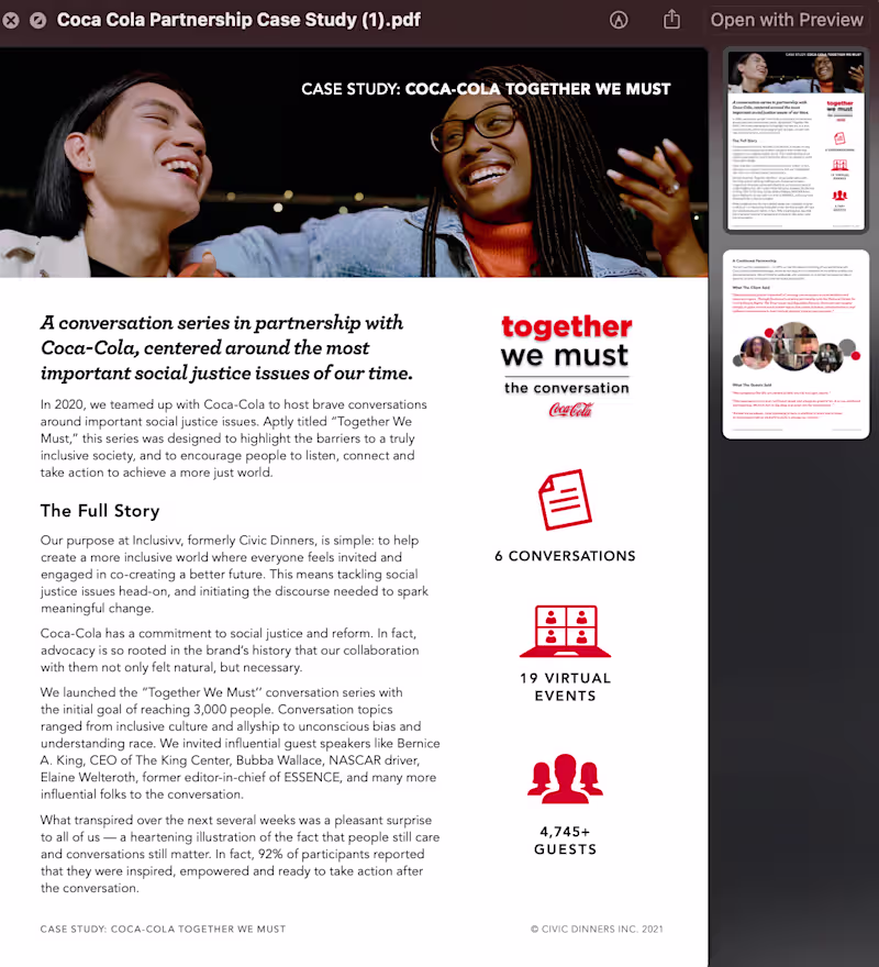 Cover image for I wrote a case study on a startup's collaboration with Coca ...