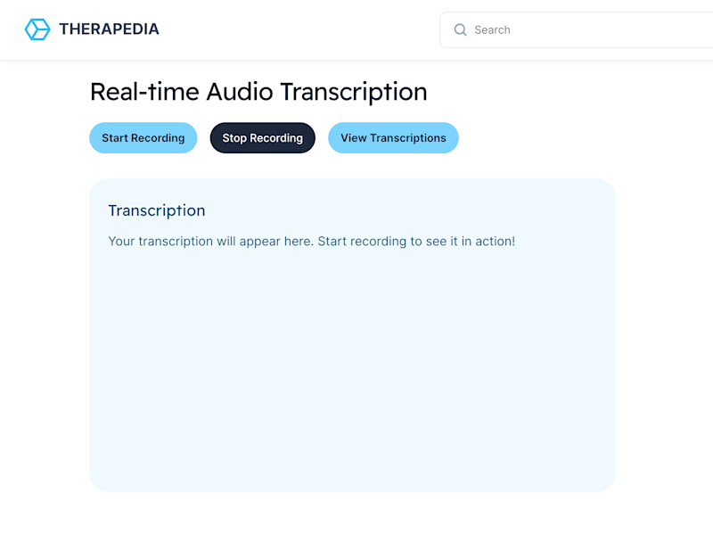 Cover image for Realtime Medical Transcription