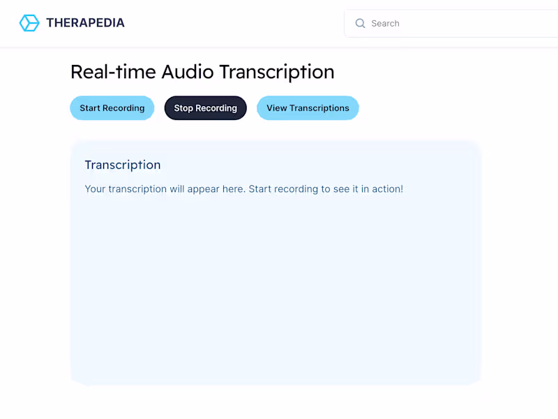 Cover image for Realtime Medical Transcription