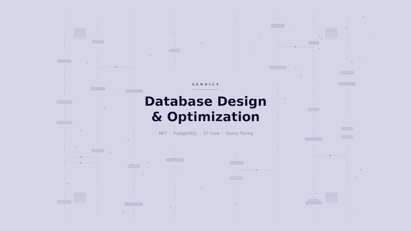 Cover image for Database Design & Optimization