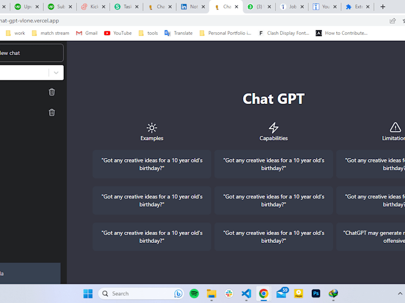 Cover image for Chat GPT
