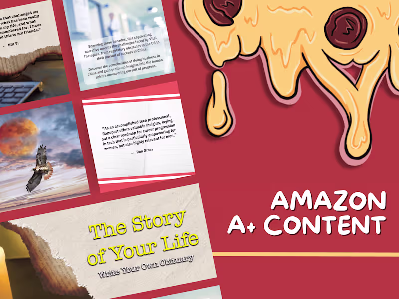 Cover image for Amazon A+ Content Graphics