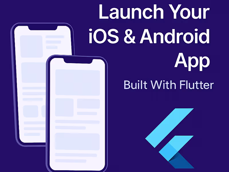 Cover image for Launch a Cross-Platform App or MVP in Flutter
