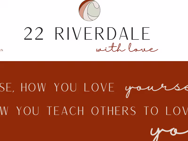 Cover image for WITH LOVE | 22 RIVERDALE