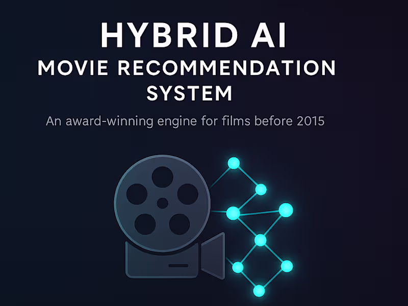 Cover image for Hybrid AI Movie Recommendation System for Pre-2015 Films