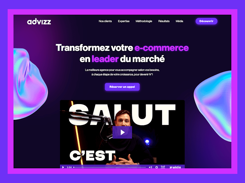 Cover image for Advizz -  Help e-commerce brands develop their online growth.