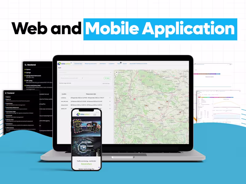 Cover image for Web and Mobile Application.
